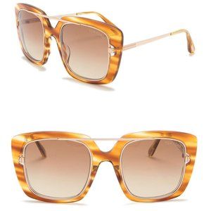 Honey Metallic Marissa 52mm Sunglasses